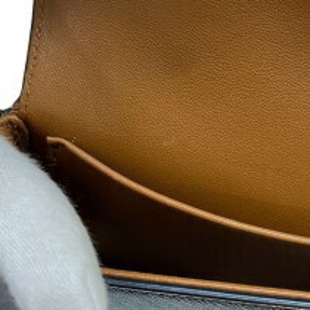 Celine Claude shoulder bag Tan Triomphe canvas - Picture 9 of 11